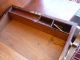 Large Antique Mahogany Writing Slope Lap Desk With Brass Handles For Tidying 1800-1899 photo 11