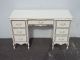 French Provincial Dixie Vanity Desk Makeup Table Laptop Writing Cabinet Storage Post-1950 photo 5