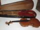 Antique 4/4 Violin Restoration Project 1722 Antonio Stradivarius W G B Wood Case String photo 2