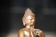 Chinese / Tibetan Gilt Bronze Buddha Signed 19th Century Mark To Base Buddha photo 3
