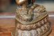 Chinese / Tibetan Gilt Bronze Buddha Signed 19th Century Mark To Base Buddha photo 7