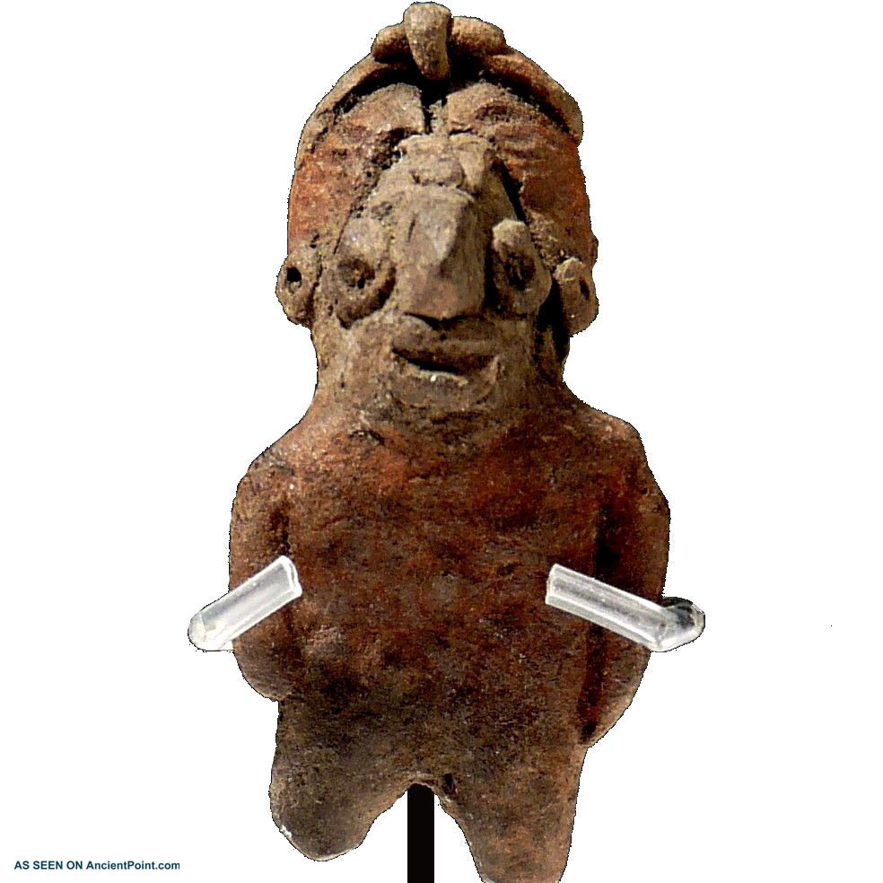 Chupicuaro Pre Columbian Pottery Female Figure Red 200 Bc The Americas photo