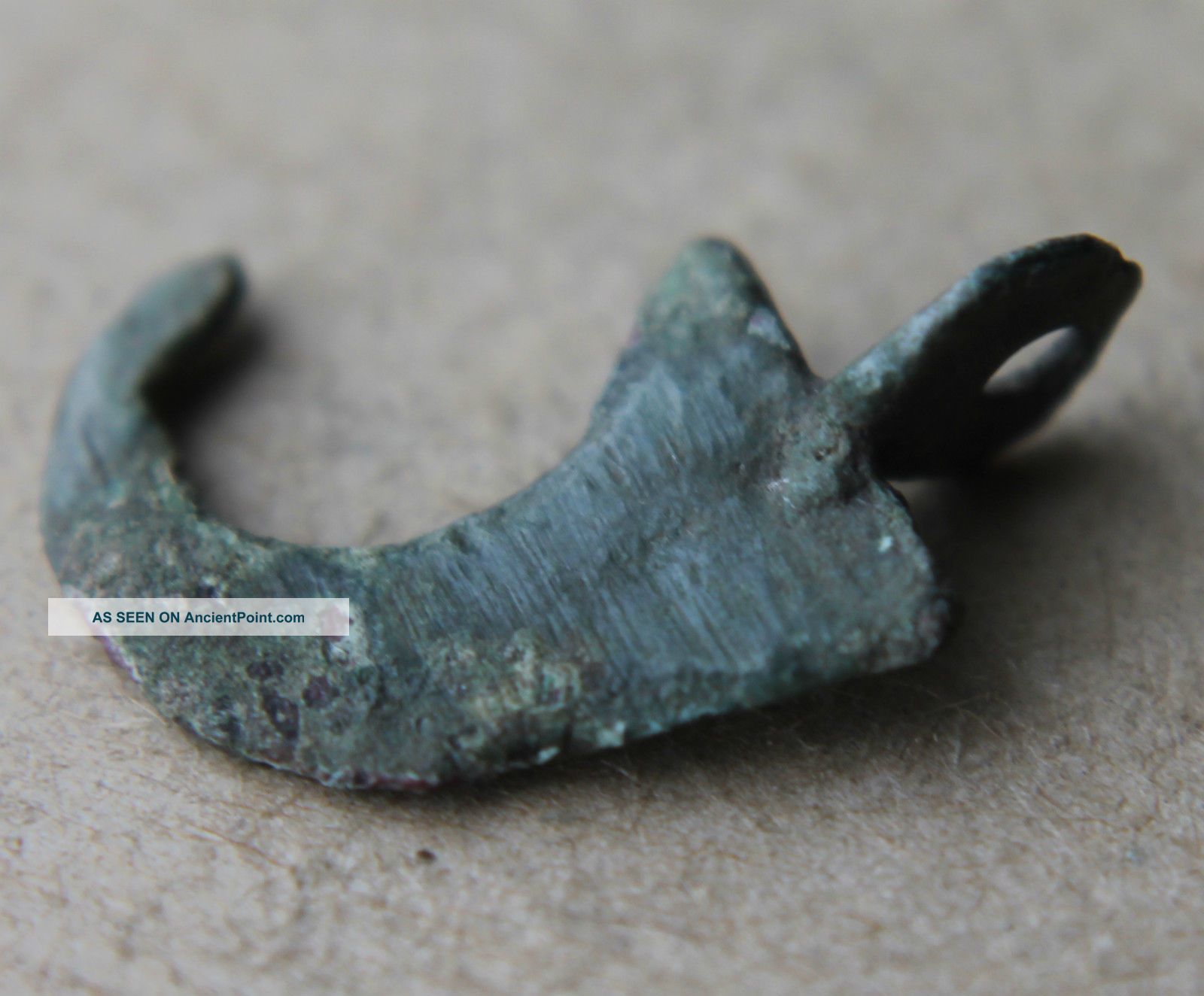 Viking Period Bronze Pendant Scandinavian Norse Amulet 1000 Ad Vf, Scandinavian photo