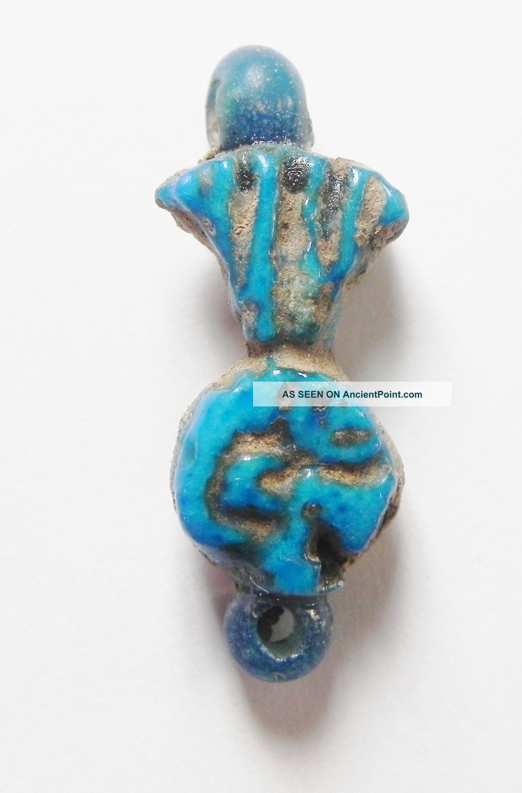 Zurqieh - Ancient Egypt,  Time Of Tutankhamun,  Tel Amarna Amulet,  1400 B.  C - Egyptian photo