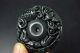 Old Chinese Natural Dark Green Jade Carved Jade Pendant T2250 - Necklaces & Pendants photo 3