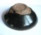 Circa.  1400 A.  D Chinese Ming Dynasty Black Glaze Rice Bowl - Full Glaze & Detail British photo 5
