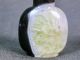 Chinese White Black Banded Crystalloid Agate Snuff Bottle Snuff Bottles photo 4