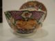 18th C.  Chinese Export Teabowl & Saucer - Mandarin Palette W/ Chinese Scenes Other photo 5