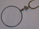 Antique Monocle Pendant Magnifying Glass 1890s Victorian Steampunk Altered Art - Optical photo 6