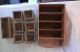 Primitive Wooden Spice Drawer Box Cabinet Hangs Or Stands 7 Drawers Hand Labels Other photo 9