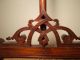 Antique Victorian Walnut Fireplace Pole Screen With Wonderful Panel Other photo 6