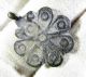 Rare Late Medieval Silveerd Bronze Floral Pendant / Amulet - Wearable - Ks90 Roman photo 3