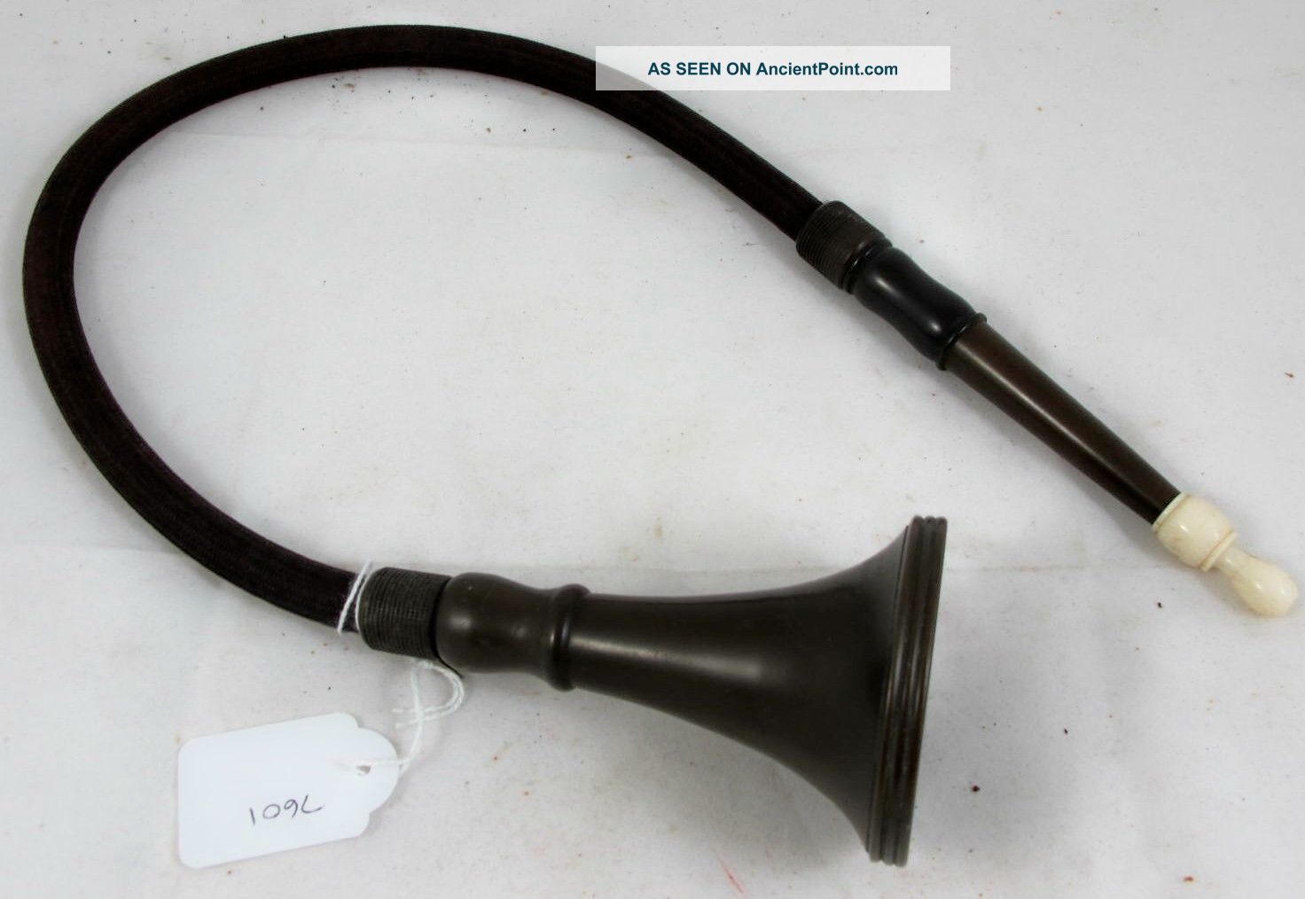 19th Century Composition Ear Trumpet C1880 ' S Marked Ardente Science & Medicine (Pre-1930) photo