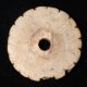 Pre - Columbian Etched Aztec Spindle Whorl 100 Bc - 500 Ad Teotihuacan - Latin American photo 1