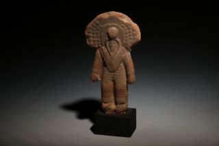 Pre - Columbian Terracotta Figure - Ecuador Jama - Coaque 2 photo