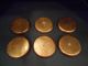 Vintage Italian Florentine Gold Tole Coasters Nicely Detailed Vibrant Colors Wow Toleware photo 4