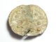 British Found Uncleaned Medieval Lead Alloy Disc Pilgrims Badge.  (a263) British photo 1