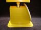 Vintage Sears Yellow Metal Model 1906 25 Lb.  Weight Scale Scales photo 7