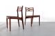2 Chairs 101 By Johannes Andersen For Vamo 60s | Danish Modern Teak Stühle 60er 1900-1950 photo 1