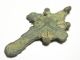 Celtic Cross Styled Late Tudor British Found Bronze Cross Pendant.  (g15) British photo 2