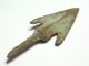 Uncleaned Ancient Roman 1st Century Ad Barbed War Arrowhead (a705b) Roman photo 3