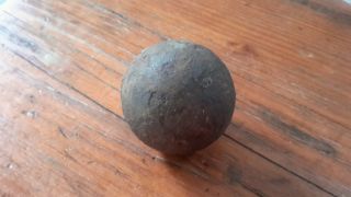 Antique Cannonball - Steel 1 1/2 