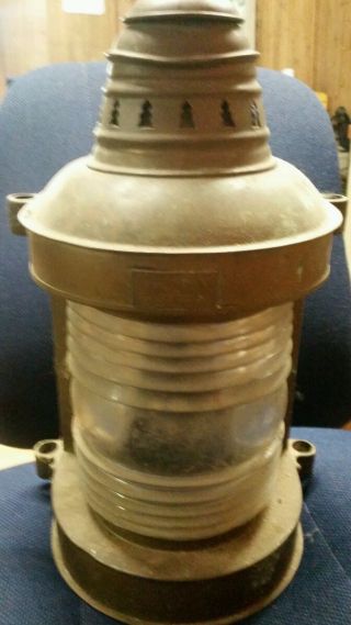 Antique Brass Lantern photo