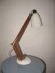 Conran Maclamp Lamp White Wooden Arms 1960s 1950s Habitat Eames 20th Century photo 3