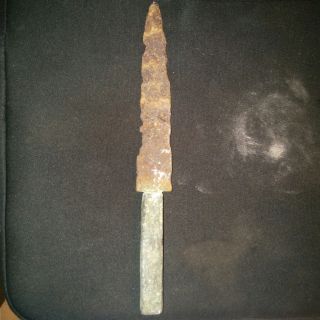 Ancient Roman Bronze Knife photo