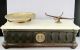 Estate - Antique Marble And Walnut Wood Apothecary Pharmacy Scale Marble Top Scales photo 1