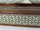 Lovely Detailed Marquetry Mother Of Pearl Inlayed Box Ceylon Mid 20thc Boxes photo 10