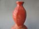 Rare Chinese Porcelain Glaze Thin Hexagonal Opening Piece Bottle Gourd Vases photo 5