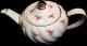 Vintage Sadler Pink Floral Rose Bud Swirl Tea Pot With Lid England 1573/1593 Other photo 2