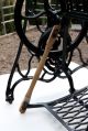 Vintage Singer Treadle Sewing Machine Cast Iron Base,  Table Legs,  Restored Sewing Machines photo 3