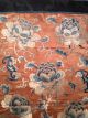 Antique 19th Qi ' Ing Chinese Embroidered Floral Panel Embroidery 1 Robes & Textiles photo 10