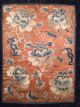 Antique 19th Qi ' Ing Chinese Embroidered Floral Panel Embroidery 1 Robes & Textiles photo 3