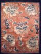 Antique 19th Qi ' Ing Chinese Embroidered Floral Panel Embroidery 1 Robes & Textiles photo 8