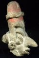 Pre - Columbian Pre - Classic Jalisco Sheep - Face Figure Head The Americas photo 1
