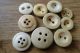 65 Ant.  /vint.  Assorted Bone Buttons Reenactment Costume, . Buttons photo 1