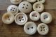 65 Ant.  /vint.  Assorted Bone Buttons Reenactment Costume, . Buttons photo 2