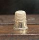 Estate Antique Victorian 14k Yellow Gold Hand Engraved Sewing Thimble O91 Thimbles photo 1