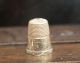 Estate Antique Victorian 14k Yellow Gold Hand Engraved Sewing Thimble O91 Thimbles photo 3