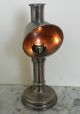 Antique Nickel Plated Telescopic Scholars Reading Lamp 1875 - 1900 Candle Powered Lamps photo 1
