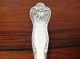 Georgian 1794 Silver Stuffing Serving Spoon James Wilks 198g Queens Pattern Flatware & Silverware photo 2