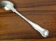 Georgian 1794 Silver Stuffing Serving Spoon James Wilks 198g Queens Pattern Flatware & Silverware photo 4
