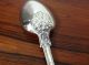 Georgian 1794 Silver Stuffing Serving Spoon James Wilks 198g Queens Pattern Flatware & Silverware photo 5