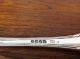 Georgian 1794 Silver Stuffing Serving Spoon James Wilks 198g Queens Pattern Flatware & Silverware photo 6