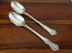 Georgian 1794 Silver Stuffing Serving Spoon James Wilks 198g Queens Pattern Flatware & Silverware photo 7