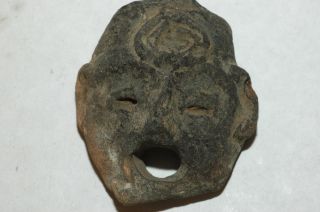 Pre - Columbian Mayan Head Fragment Caa - 213 Costa Rica photo