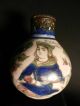 Persian Qajar Safavid Pottery Flask Pre 18th C Middle East photo 2